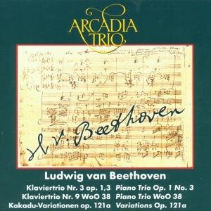 Klavier Trios Nos 3 & 9 / Var Op 121a - Beethoven / Arcadia Trio - Musikk - BELLA MUSICA - 4014513020970 - 9. april 2002