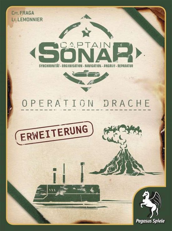 Cover for Captain Sonar: Operation Drache .57014G (Book) (2019)