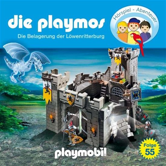 Cover for Die Playmos · (55)die Belagerung Der Löwenritterburg (CD) (2017)
