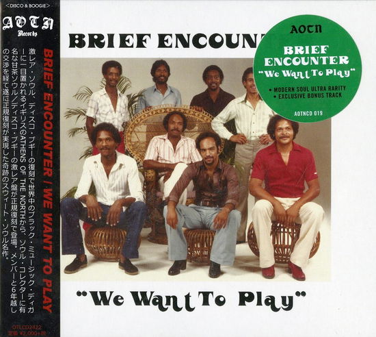 Cover for Brief Encounter · We Want to Play (CD) [Japan Import edition] (2019)