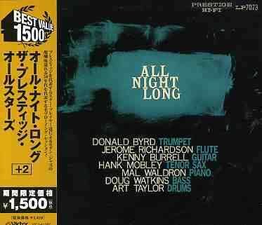 Cover for Prestige All-Stars · All Night Long + 2 (CD) [Limited edition] (2006)