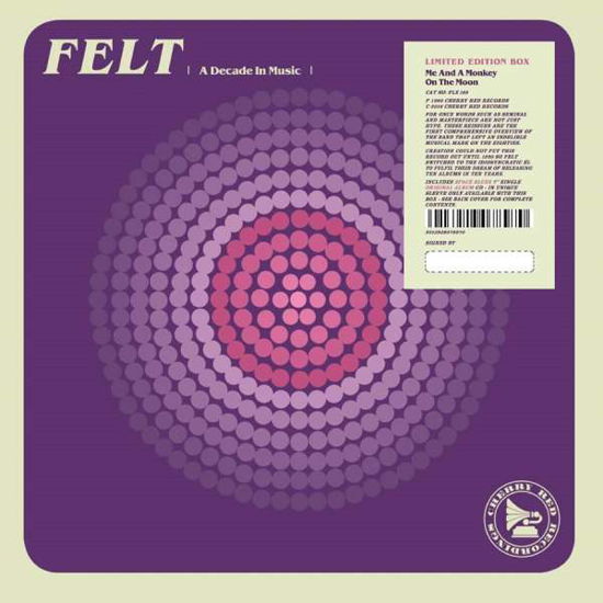 Me And A Monkey On The Moon - Felt - Musiikki - CHERRY RED - 5013929078970 - perjantai 21. syyskuuta 2018