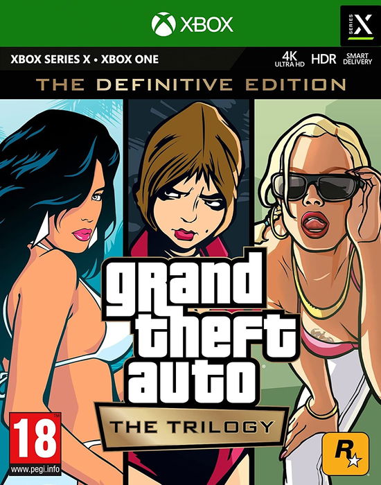 Grand Theft Auto: The Trilogy - Definitive Edition - Rockstar Games - Game - Take Two Interactive - 5026555365970 - December 17, 2021