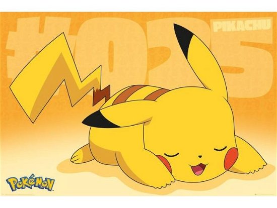 POKEMON - Pikachu - Poster 61x91.5cm - P.Derive - Merchandise - Gb Eye - 5028486485970 - 4. mai 2021