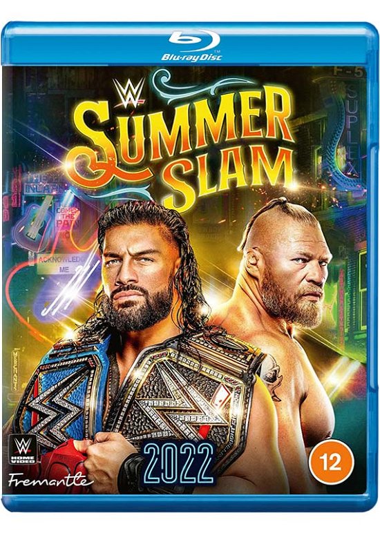 Cover for WWE Summerslam 2022 BluRay · WWE: Summerslam 2022 (Blu-ray) (2022)