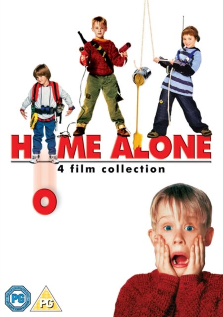 Cover for (UK-Version evtl. keine dt. Sprache) · Home Alone / Home Alone 2 /Home Alone 3/Home Alone 4 (DVD) (2008)