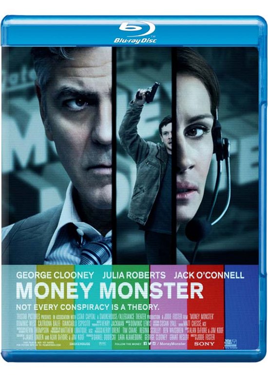 Cover for George Clooney / Julia Roberts / Jack O'Connell · Money Monster (Blu-ray) (2016)