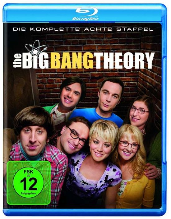 Cover for Johnny Galecki,jim Parsons,kaley Cuoco · The Big Bang Theory: Staffel 8 (Blu-ray) (2015)