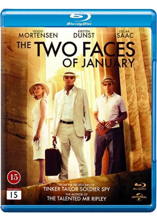 Cover for Viggo Mortensen / Kirsten Dunst / Oscar Isaac · The Two Faces of January (Blu-ray) (2015)