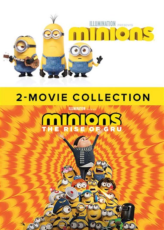 Cover for Minions 12 DVD · Minions / Minions - The Rise Of Gru (DVD) (2022)
