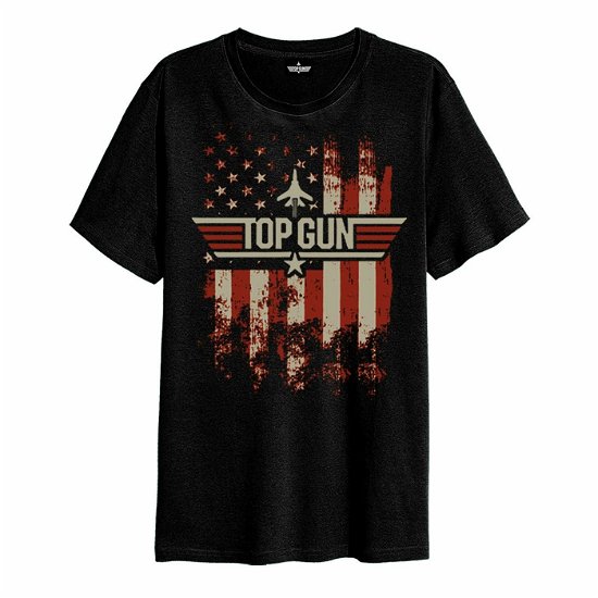 Top Gun: Flag (T-Shirt Unisex Tg. M) - Top Gun - Merchandise -  - 5054015493970 - 