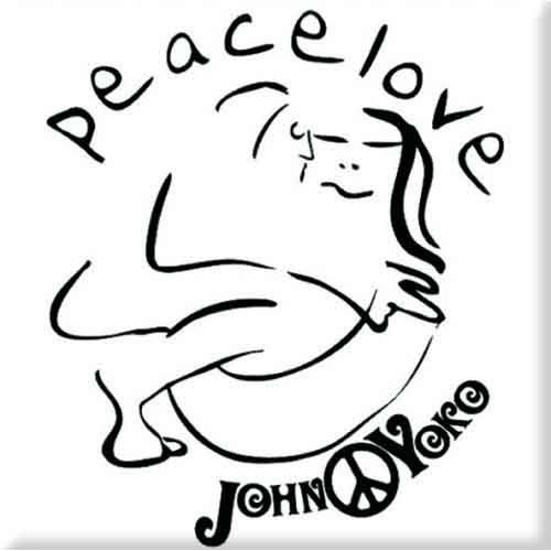 Cover for John Lennon · John Lennon Fridge Magnet: Cuddle (Magnet)