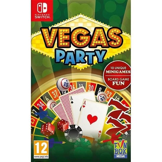 Cover for Funbox Media Ltd · Vegas Party (SWITCH)