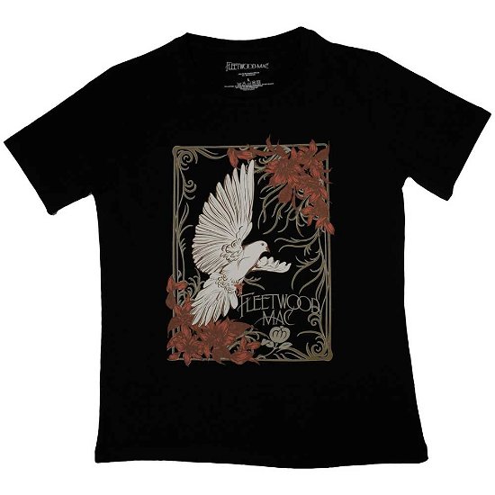 Fleetwood Mac Ladies T-Shirt: Dove - Fleetwood Mac - Merchandise -  - 5056737214970 - 