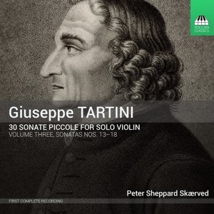 Cover for Peter Sheppard Skaerved · Tartini30 Sonate Piccole (CD) (2015)