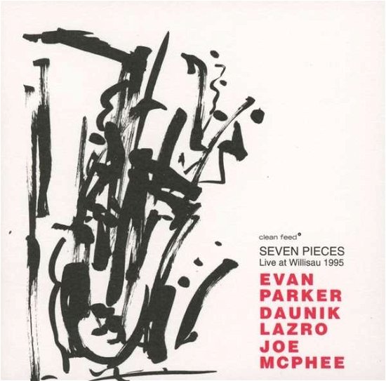 Cover for Evan Parker · Seven Pieces-Live At Willisau (CD) (2016)