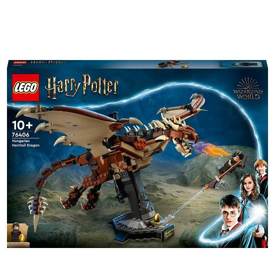 Cover for None · LEGO Harry Potter  Hungarian Horntail Dragon 76406 Toy (Amiibo)