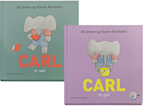 Carl er sød & Carl er gul - Ida Jessen - Bøger - Gyldendal - 5711905002970 - 28. april 2020