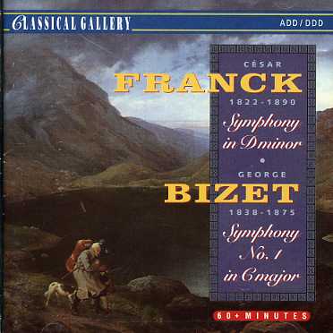 Symphonies - Franck / Bizet - Música - CLASSICAL GALLERY - 8712177018970 - 14 de abril de 2016