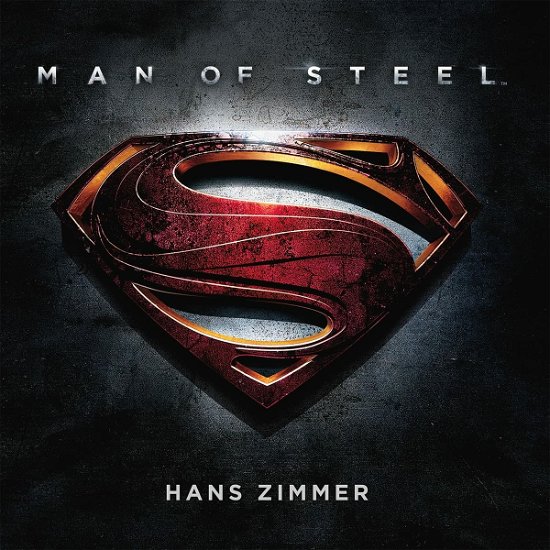 Cover for Original Motion Picture Soundtrack · Man of Steel (Silver &amp; Black Marbled) (LP) [Limited Numbered edition] (2022)
