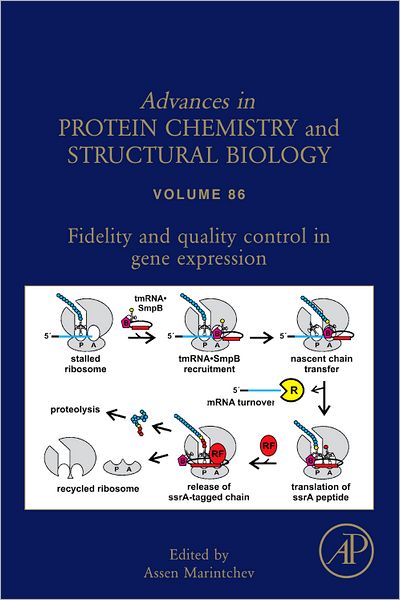 Cover for Assen Marintchev · Fidelity and Quality Control in Gene Expression - Advances in Protein Chemistry and Structural Biology (Hardcover Book) (2012)