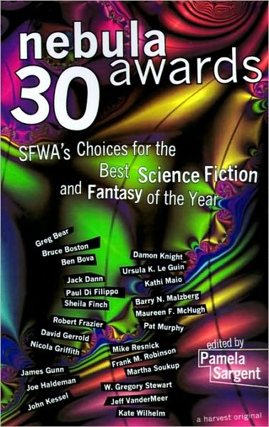 Cover for Pamela Sargent · Nebula Awards 30: Sfwa's Choices for the Best Science Fiction and Fantasy of the Year (Paperback Book) (1996)