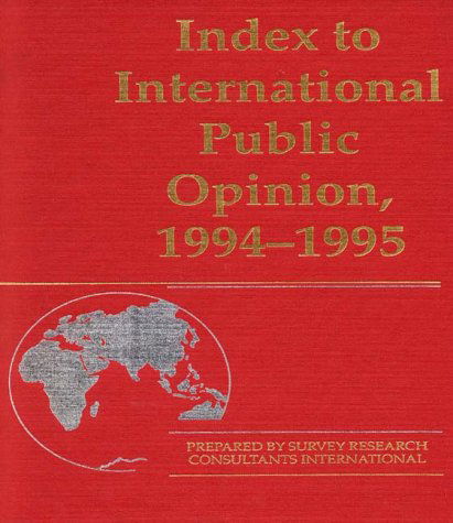 Cover for Lsi · Index to International Public Opinion, 1994-1995 - Index to International Public Opinion (Innbunden bok) (1996)