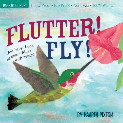 Indestructibles Flutter! Fly! - Amy Pixton - Kirjat - Workman Publishing - 9780761156970 - tiistai 1. joulukuuta 2009