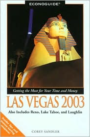 Cover for Corey Sandler · Econoguide Las Vegas: Including Reno, Lake Tahoe and Laughlin - Econoguide S. (Paperback Book) [2003 edition] (2003)