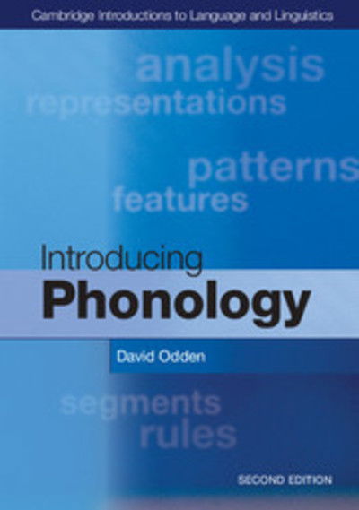 Cover for Odden, David (Ohio State University) · Introducing Phonology - Cambridge Introductions to Language and Linguistics (Pocketbok) [2 Revised edition] (2013)