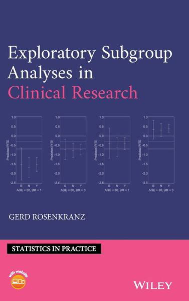 Cover for Gerd Rosenkranz · Exploratory Subgroup Analyses in Clinical Research (Hardcover Book) (2020)