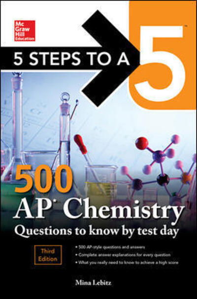 Cover for Mina Lebitz · 5 Steps to a 5: 500 AP Chemistry Questions to Know by Test Day, Third Edition (Paperback Book) (2019)