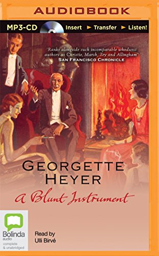 A Blunt Instrument (Inspector Hannasyde) - Georgette Heyer - Audio Book - Bolinda Audio - 9781486216970 - December 30, 2014