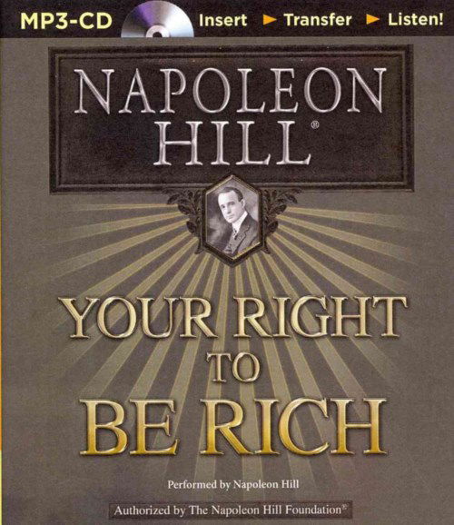 Cover for Napoleon Hill · Your Right to Be Rich (MP3-CD) (2014)