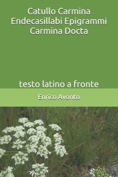 Cover for Amazon Digital Services LLC - Kdp · Catullo Carmina Endecasillabi Epigrammi Carmina Docta (Paperback Bog) (2017)