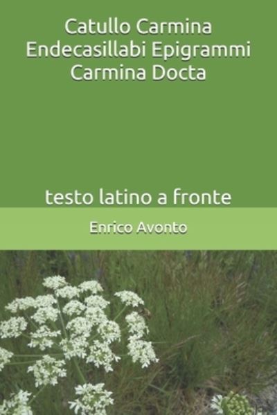 Cover for Amazon Digital Services LLC - Kdp · Catullo Carmina Endecasillabi Epigrammi Carmina Docta (Taschenbuch) (2017)