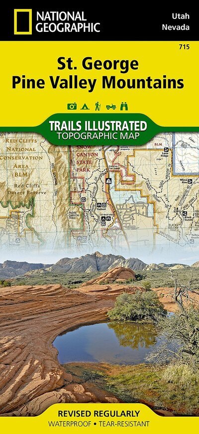Cover for National Geographic · St George, Pine Valley Mountain (Map) [2020th edition] (2023)
