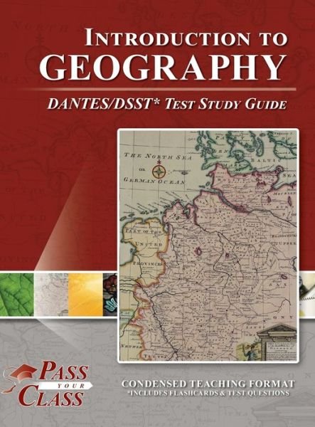 Cover for Passyourclass · Introduction to Geography DANTES / DSST Test Study Guide (Inbunden Bok) (2022)