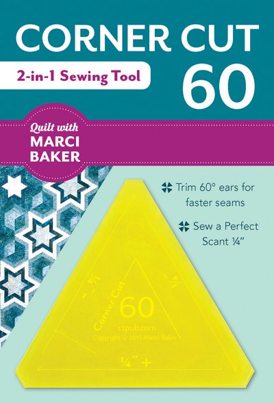 Corner Cut 60: 2-In-1 Sewing Tool - Marci Baker - Koopwaar - C & T Publishing - 9781617452970 - 13 juni 2016