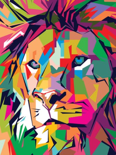 Cover for Willow Creek Press · Funky Lion 500-Piece Puzzle (N/A) (2021)