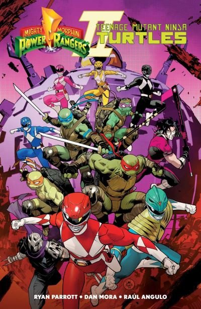 Cover for Ryan Parrott · Mighty Morphin Power Rangers / Teenage Mutant Ninja Turtles II (Paperback Bog) (2023)