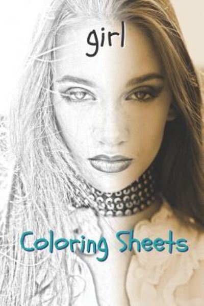 Cover for Coloring Books · Girl Coloring Sheets (Paperback Book) (2019)