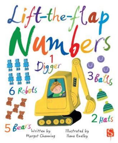 Cover for Margot Channing · Lift-The-Flap Numbers (Board book) (2017)