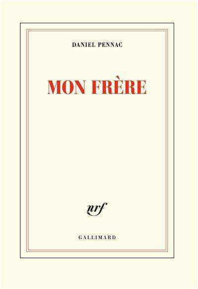 Cover for Pennac · Mon frère (Book)