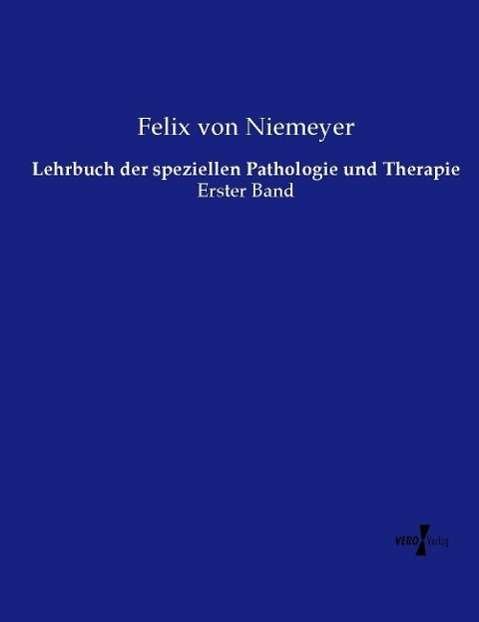 Cover for Niemeyer · Lehrbuch der speziellen Pathol (Book)