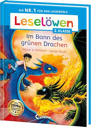 Cover for Stütze &amp; Vorbach · Leselöwen 2. Klasse - Im Bann des grünen Drachen (Book) (2025)