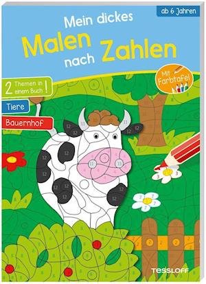 Cover for Sandra Schmidt · Mein dickes Malen nach Zahlen. Ab 6 Jahren (Pocketbok) (2021)