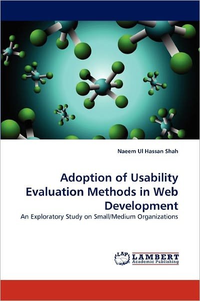 Cover for Shah · Adoption of Usability Evaluation M (Book)