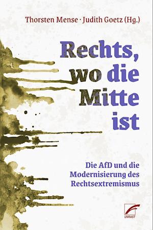 Cover for Judith Goetz · Rechts, wo die Mitte ist (Book) (2024)