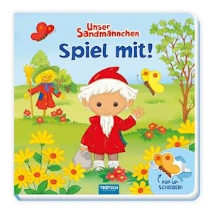 Cover for Trötsch Verlag · Trötsch Unser Sandmännchen Spiel mit Pappenbuch mit Pop-up-Schiebern (Bok) (2023)